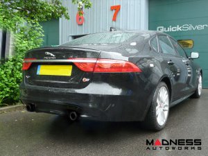 Jaguar XF Performance Exhaust System - Axle Back - Quicksilver - 3.0L Supercharged (2016 + Models) Jaguar XF Performance Exhaust System - Axle Back - Quicksilver - 3.0L Supercharged (2016 + Models)